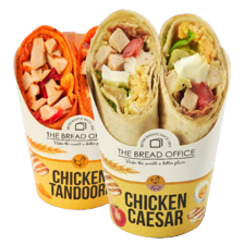 The Bread Office wraps